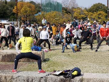出発前の入念な準備運動