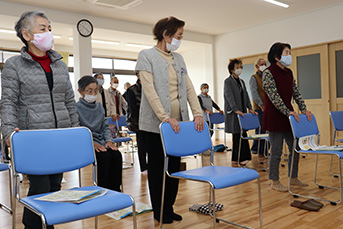 片足立ちで体の筋力とバランスをチェック