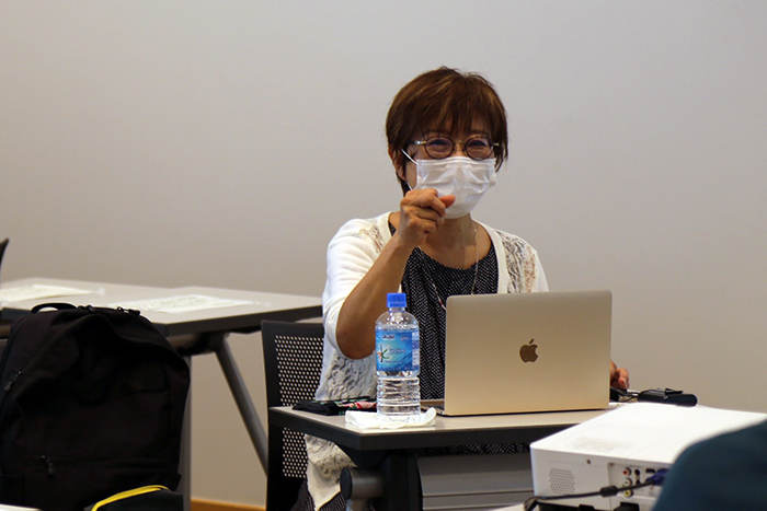 講師の優しい口調から、安心感をおぼえます