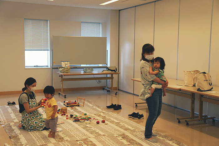 講座の間、子どもたちはとても楽しく過ごせていました