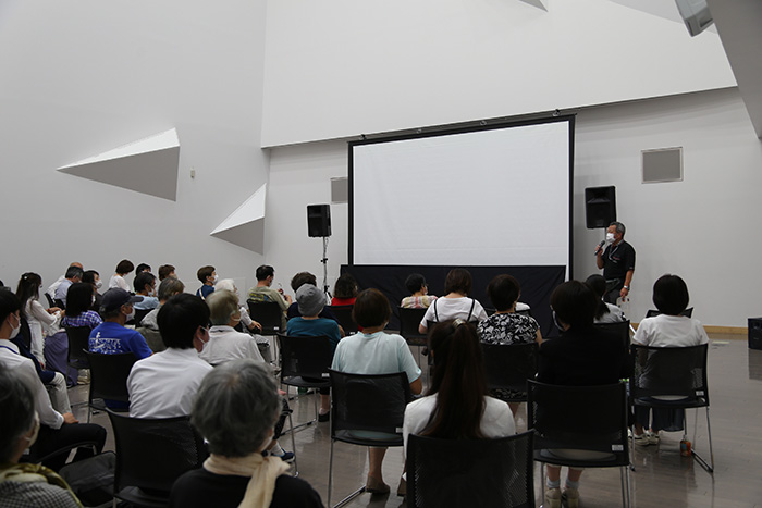 開演前に満席に。関心の高さがうかがえました