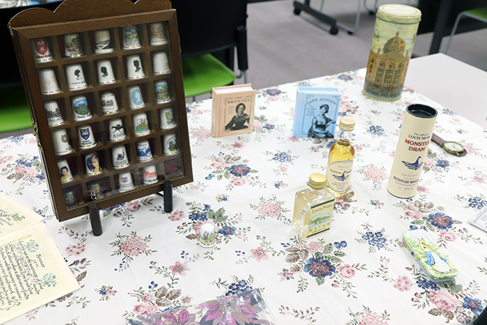 当日会場に展示されたイギリスゆかりの小物