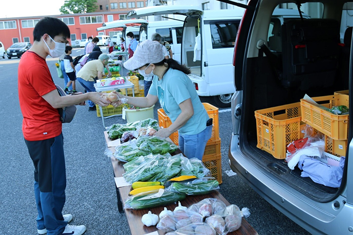 生産者から直接購入できるこだわりの野菜は一味違います