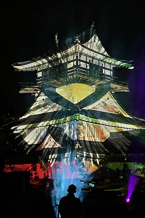クライマックスには迫力ある花火が音とともに