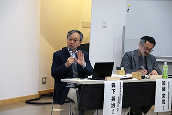 参加者からの質問にも答えました