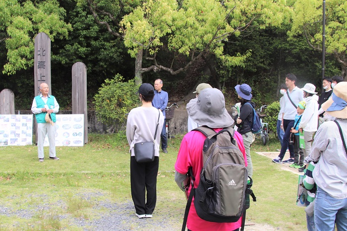 日進里山リーダー会代表の松本さんの挨拶