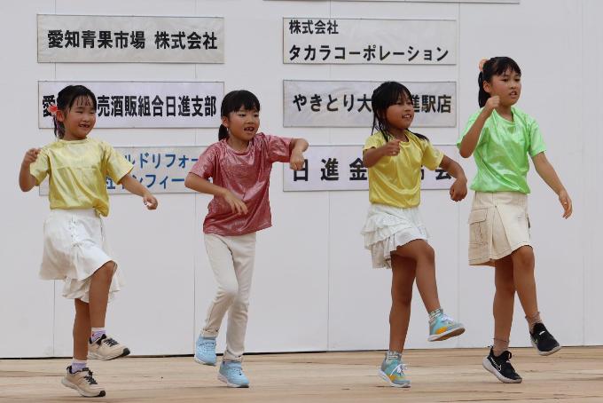 ダンススペースNYC&さんさんキッズスクールのダンスの様子