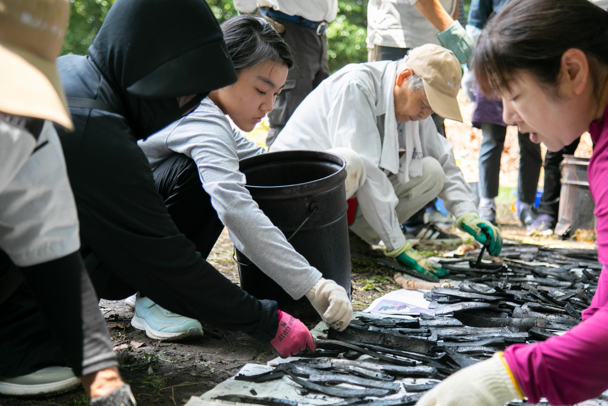2026年6月13日 竹炭を作ってみようの画像