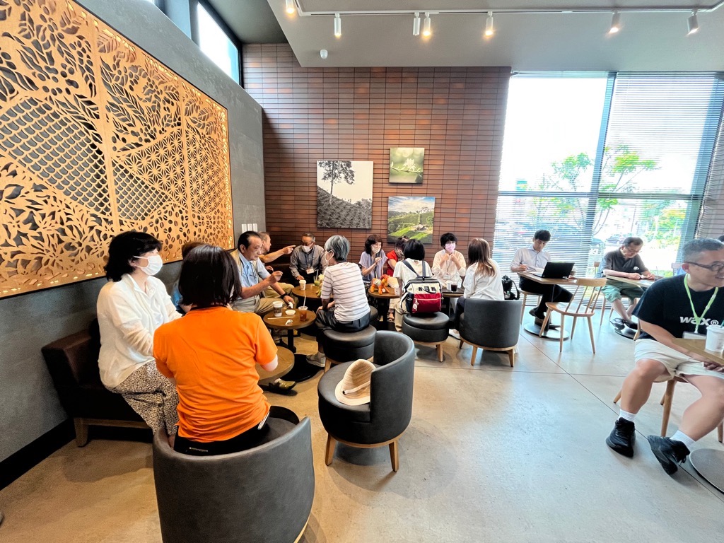 N-cafeスタ-バックス開催の様子