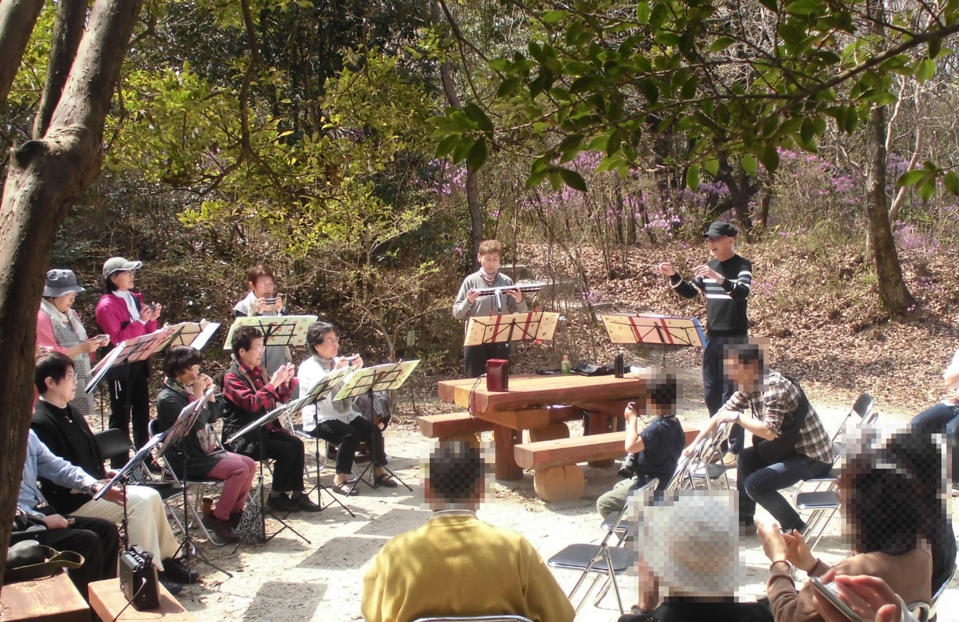 平成30年度のミニコンサートの様子