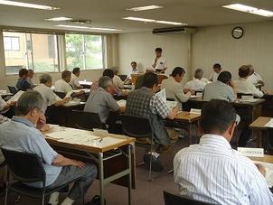 平成26年度第1回自主防災組織連絡協議会の様子の写真