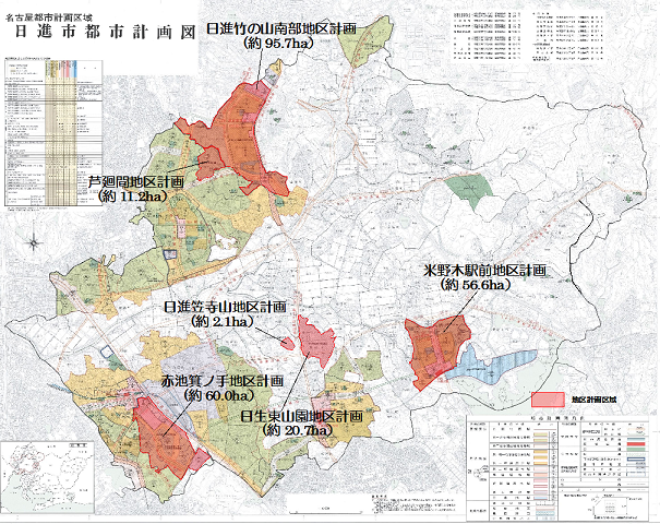 地区計画位置図