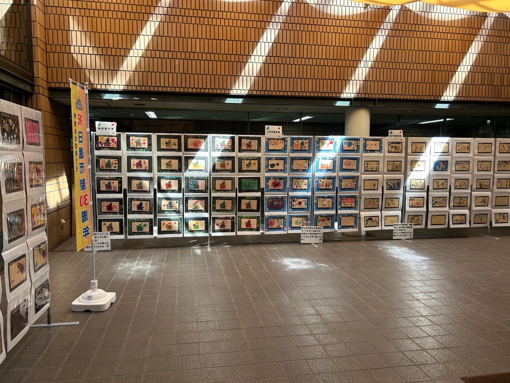 メッセージカード展示