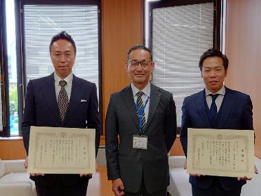 20220421感謝状贈呈