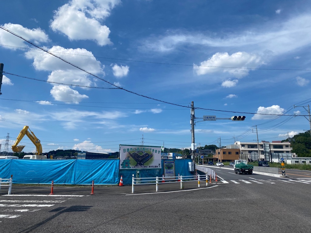 道の駅仮囲い写真