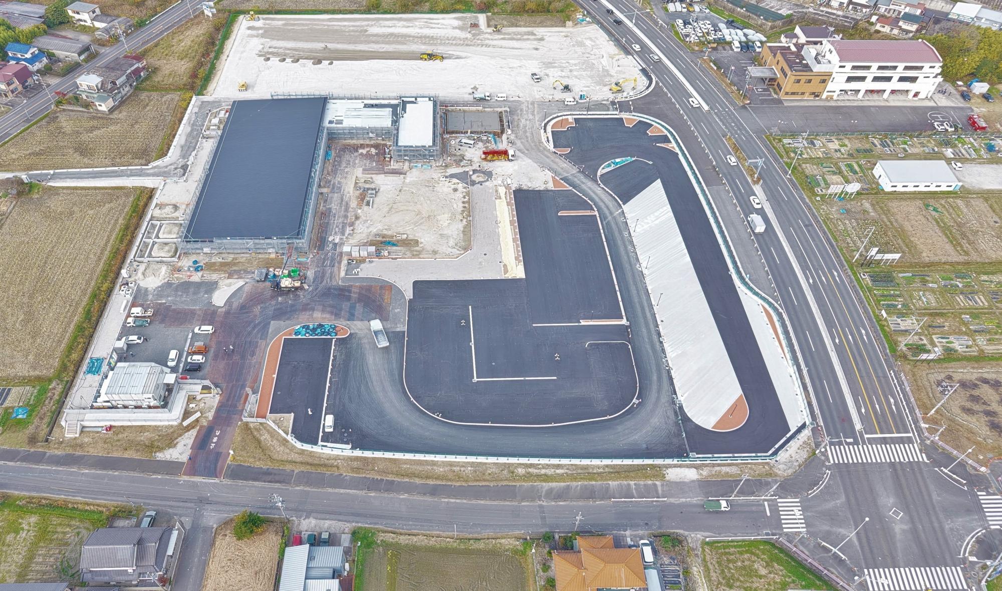 令和6年12月道の駅計画地ドローン空撮