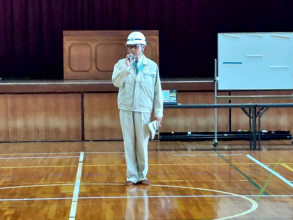 市長あいさつ(相野山小学校)