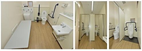 トイレ竣工後の写真