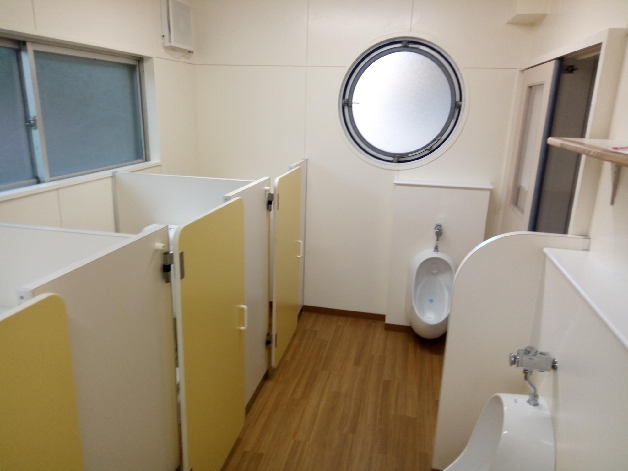 きいろぐみトイレ完了