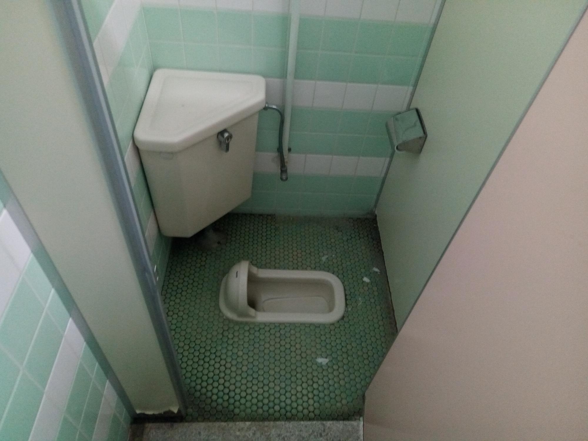改修前便器