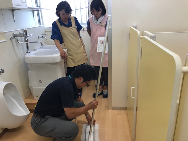 掃除セミナーの様子1