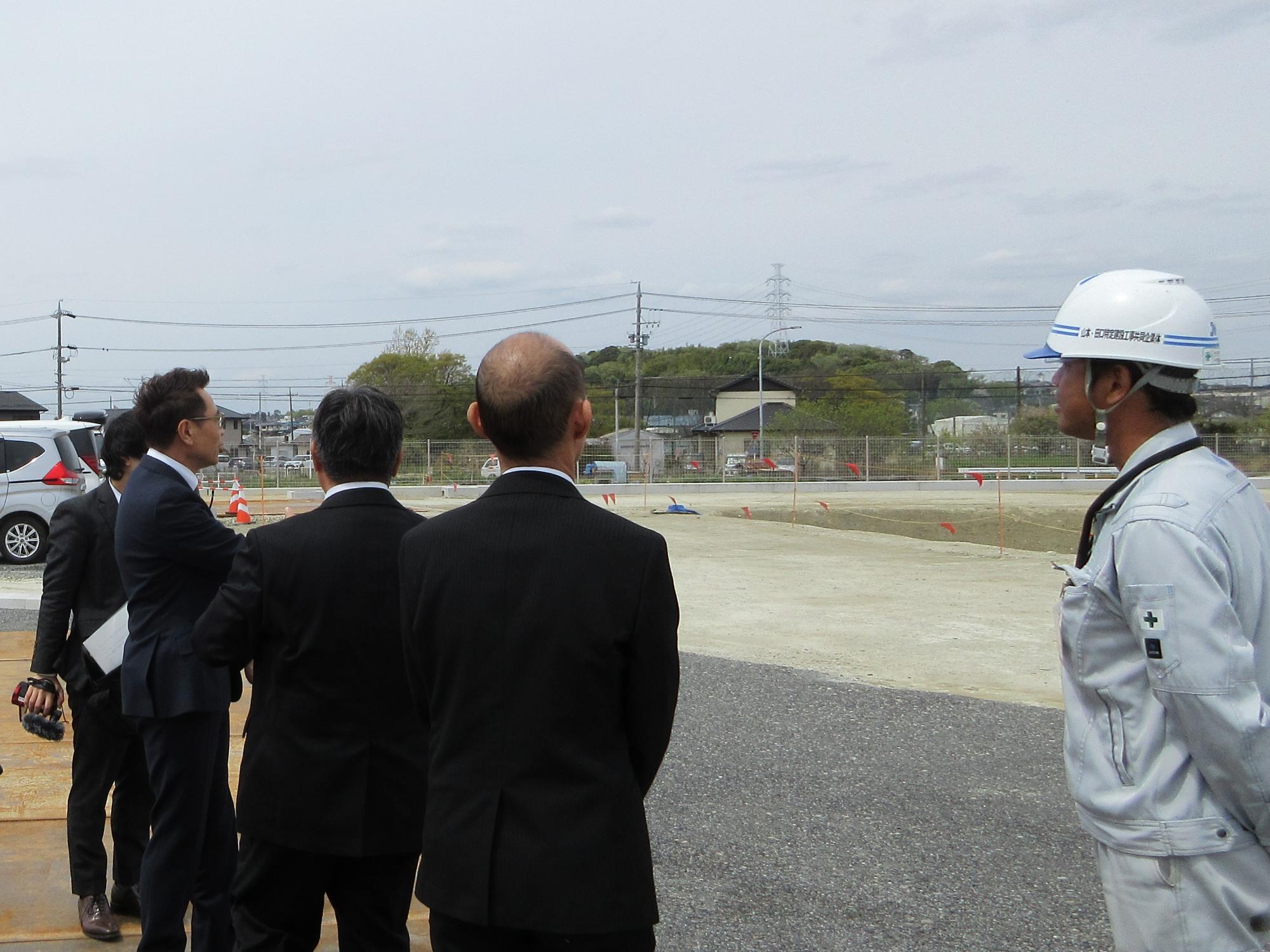 道の駅地域振興施設・建設工事 安全祈願祭1