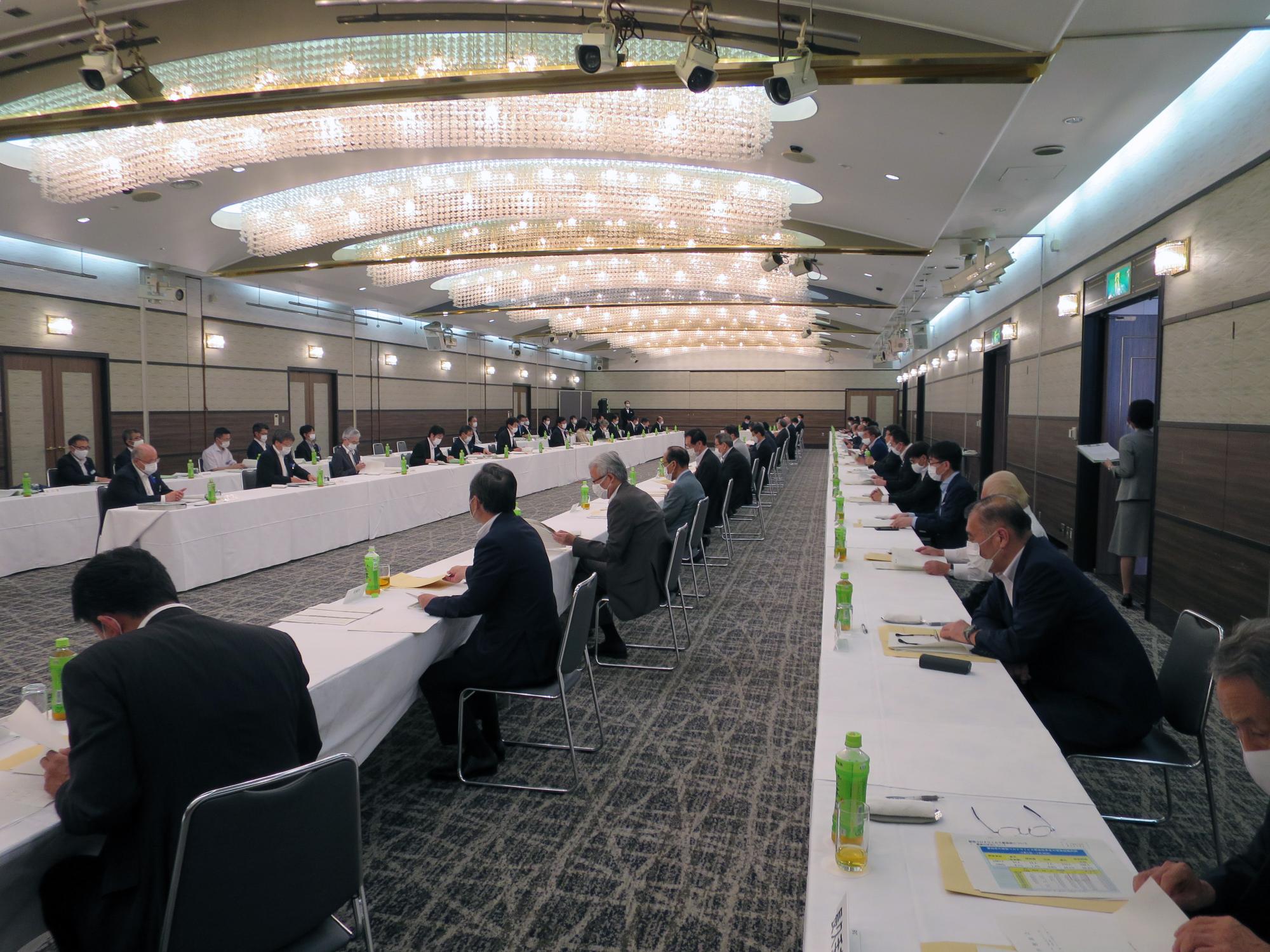 県・市懇談会の様子