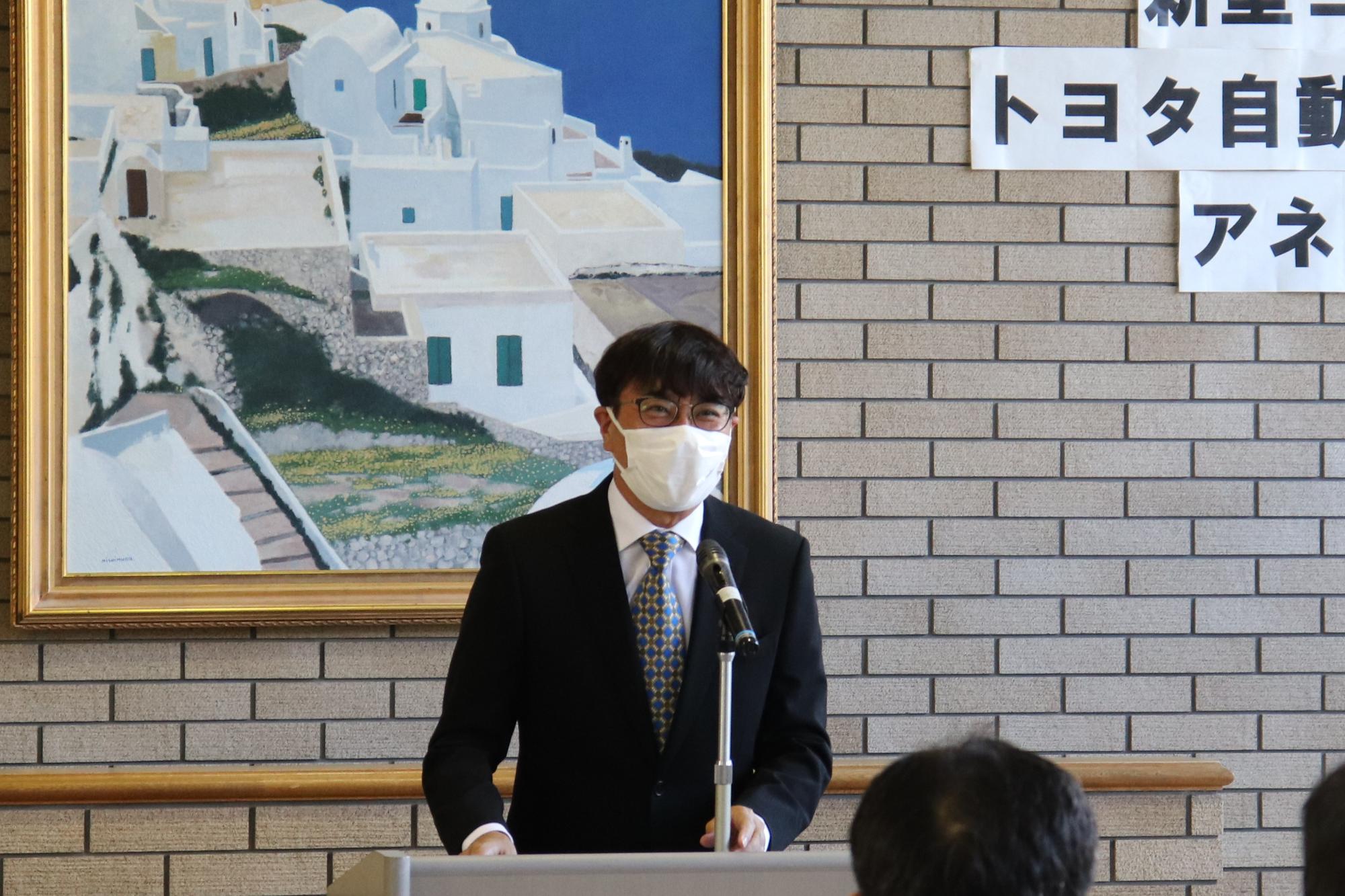 近藤裕貴市長のあいさつ