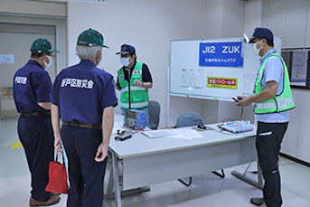 アマチュア無線の紹介ブース