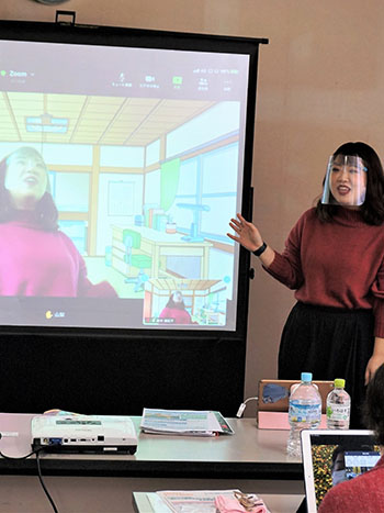 「まずは家族や友人と使ってみましょう」と鈴木さん