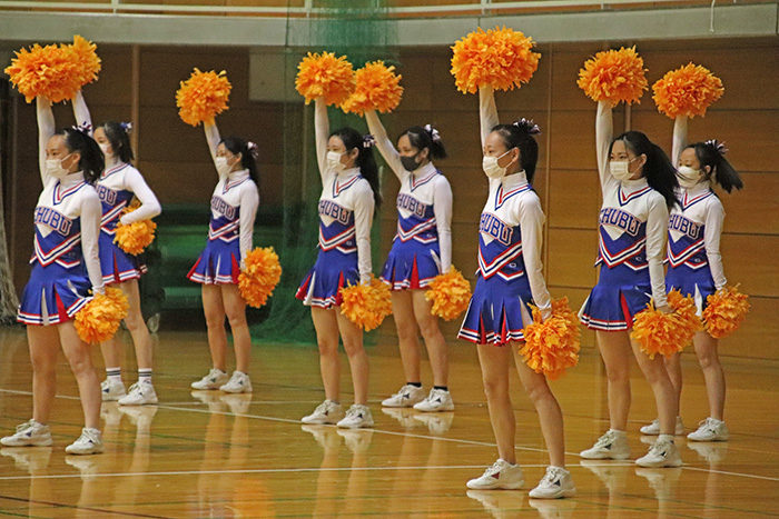 中部第一高等学校チアリーダー部によるアトラクション