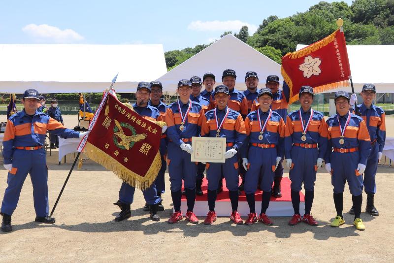 優勝した米野木分団