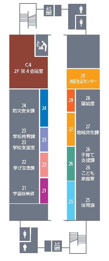2階平面図