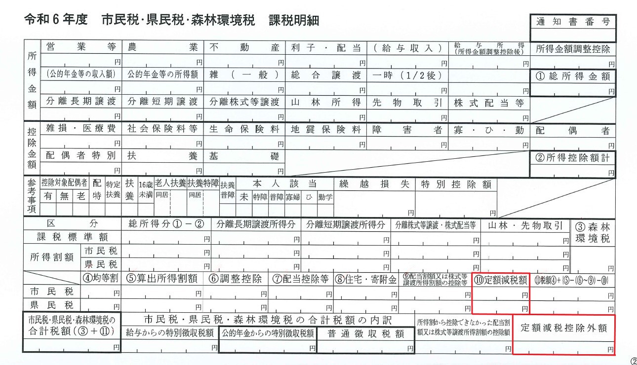 納税通知書