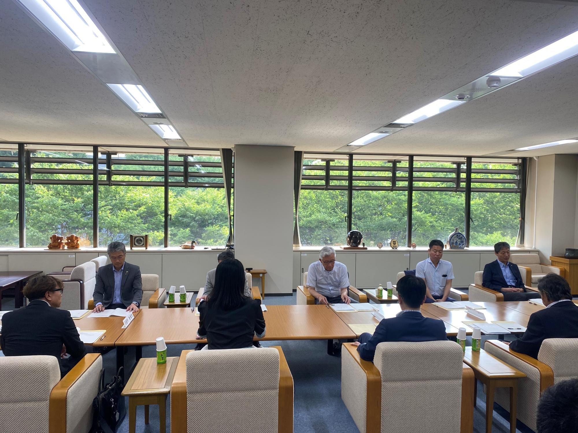 20250704_愛知県市長会役員会に出席する近藤市長