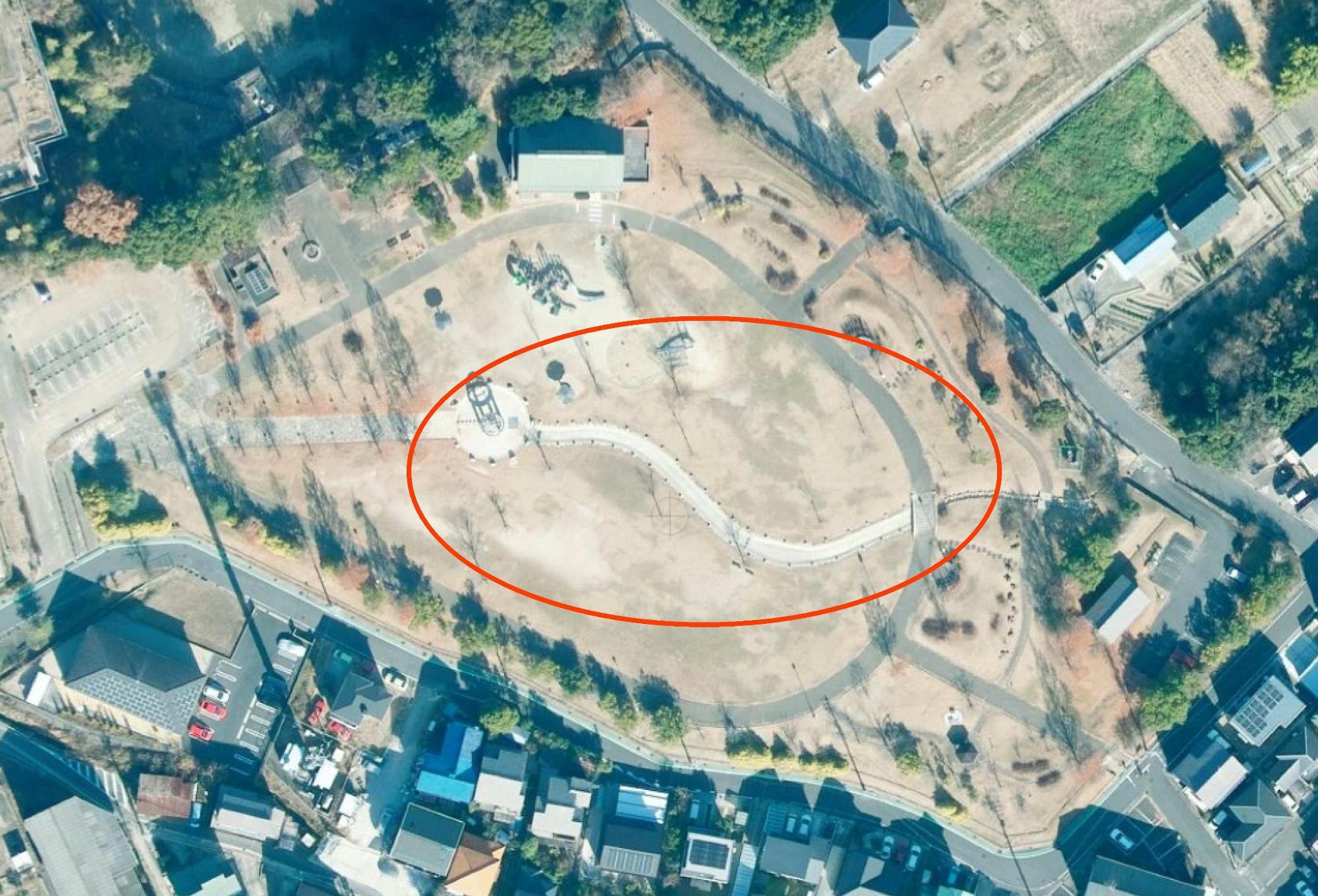 水景施設位置図
