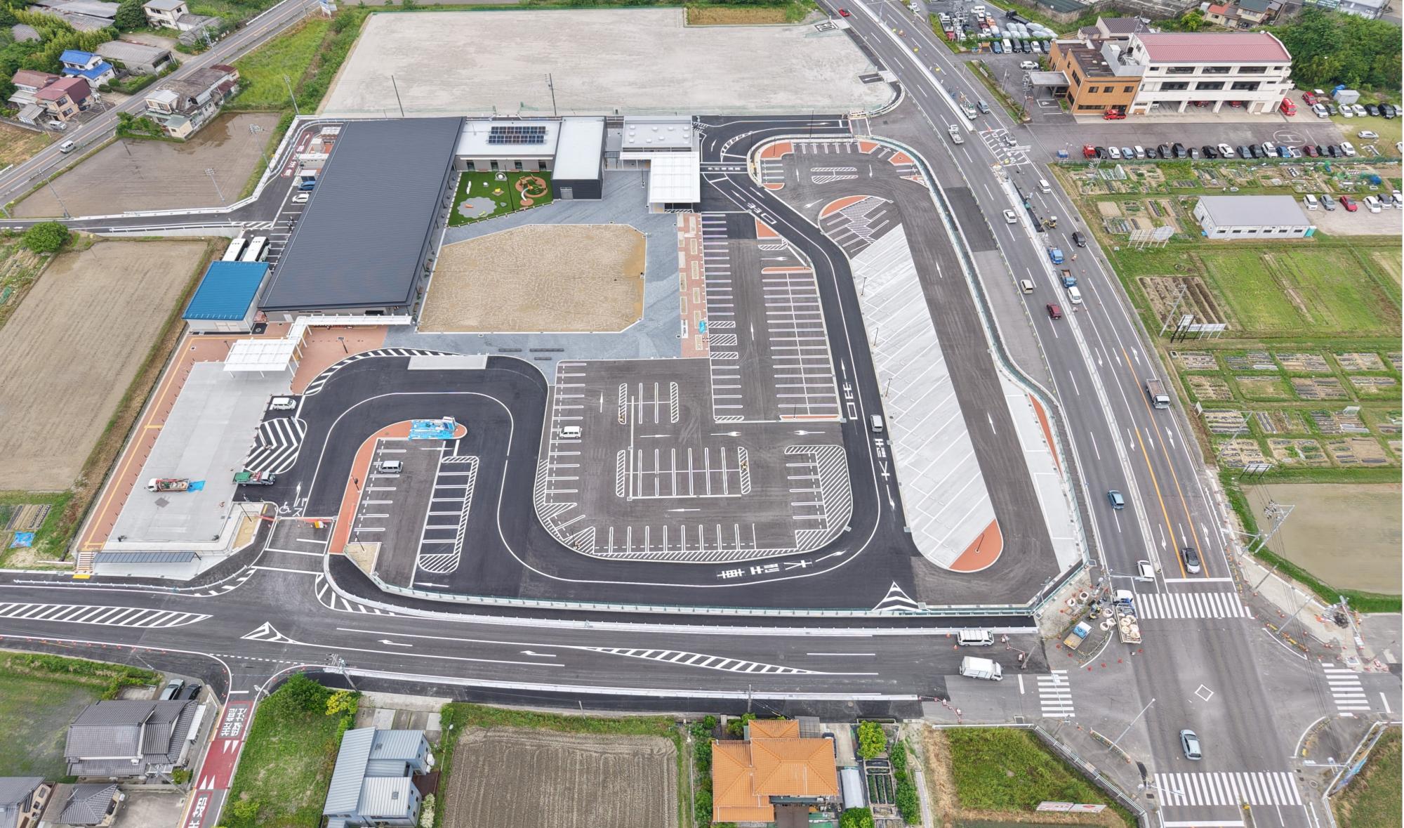 令和7年5月道の駅計画地ドローン空撮