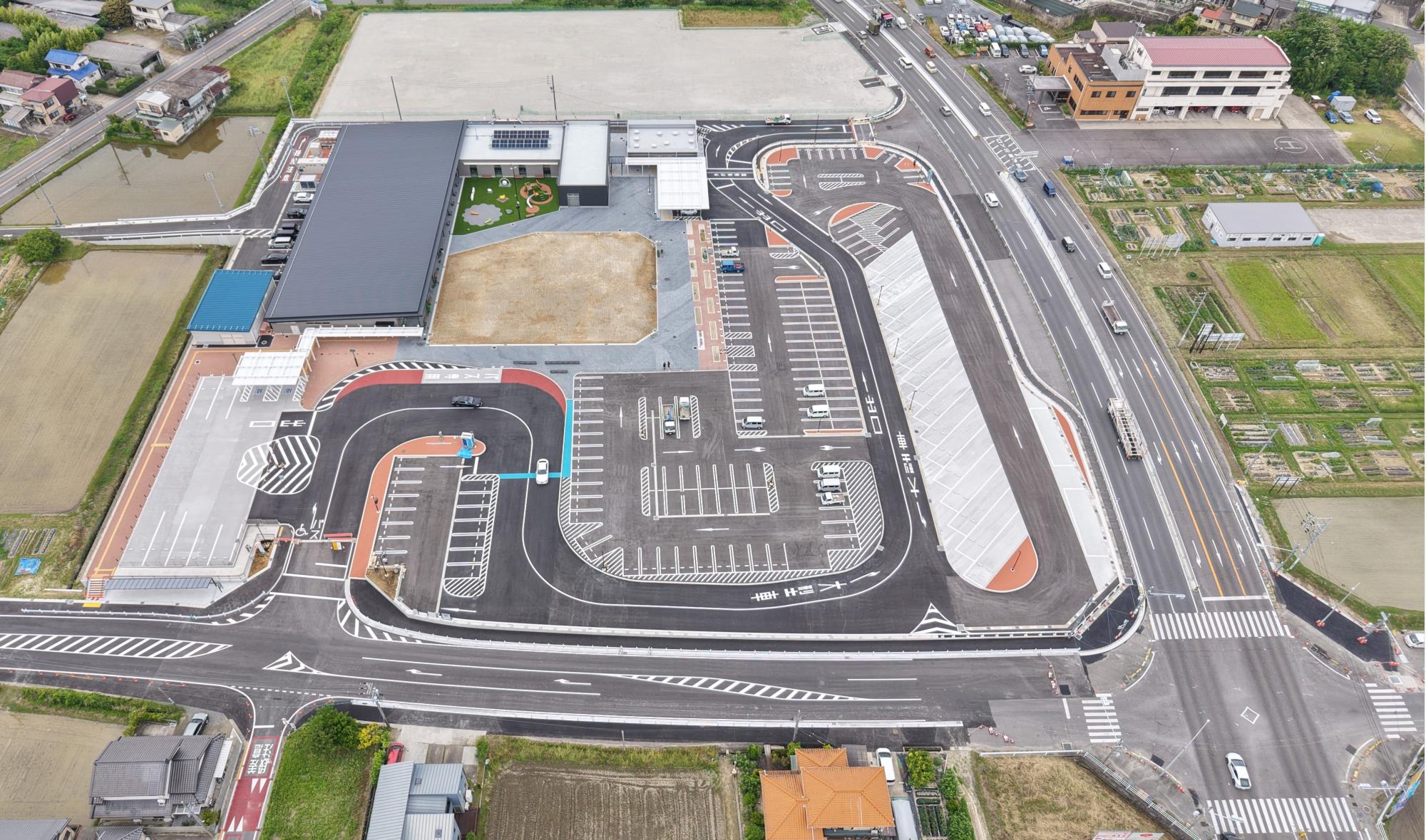 令和7年6月道の駅計画地ドローン空撮