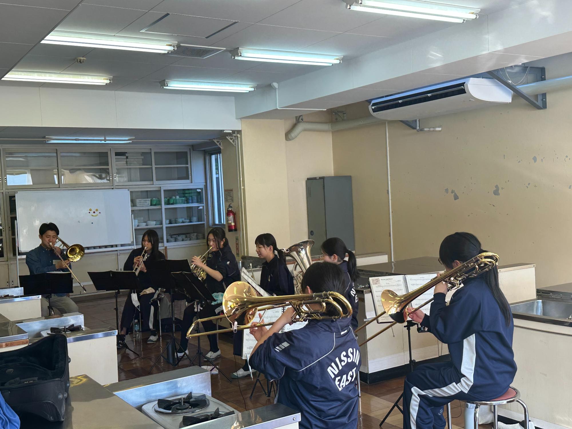日東中実証事業吹奏楽5の2