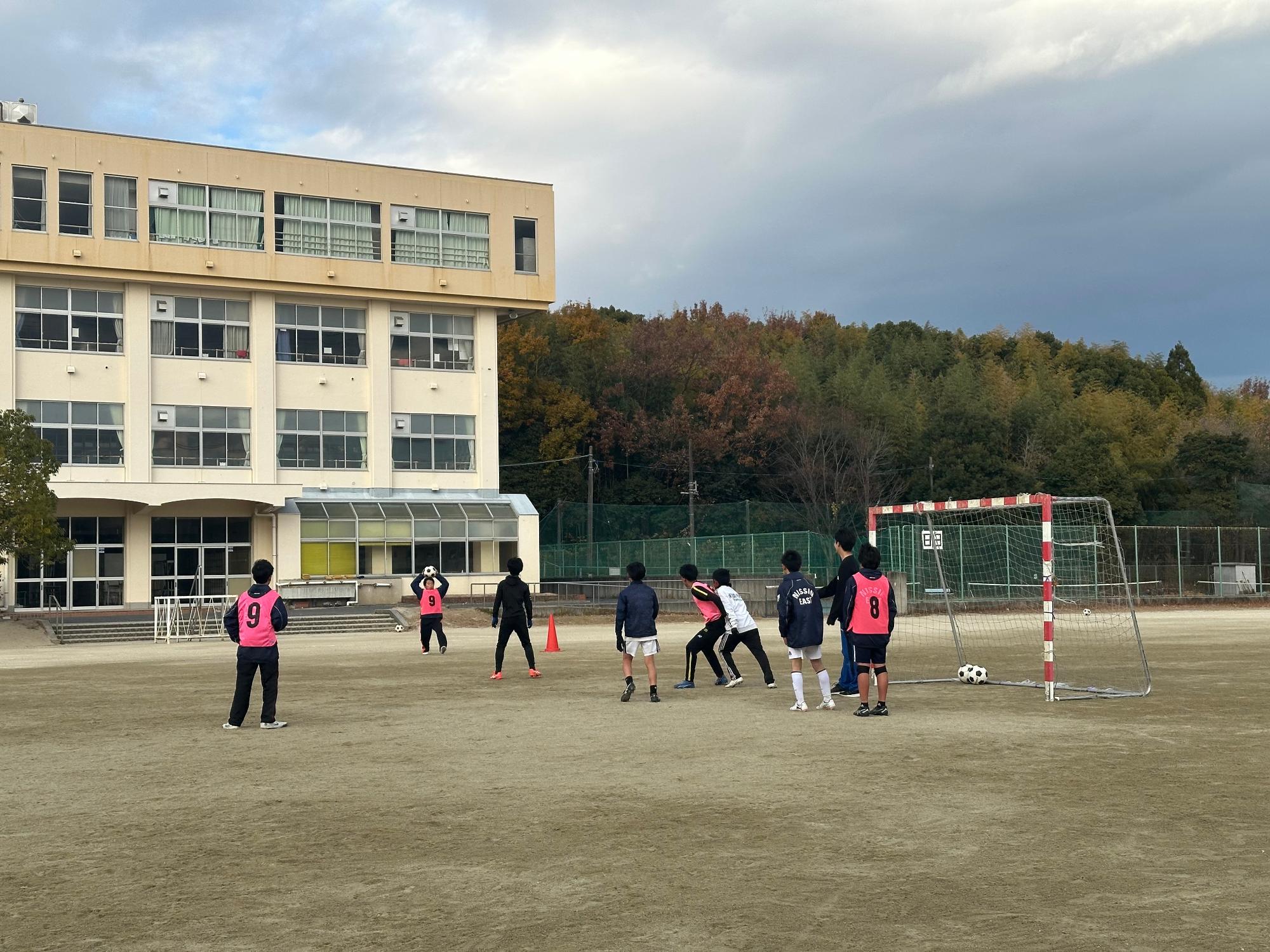 日東中実証事業サッカー9の2