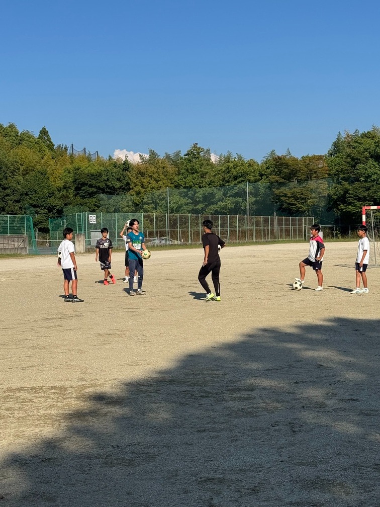 部活動の地域移行に係る実証事業の様子(中学校サッカー3)