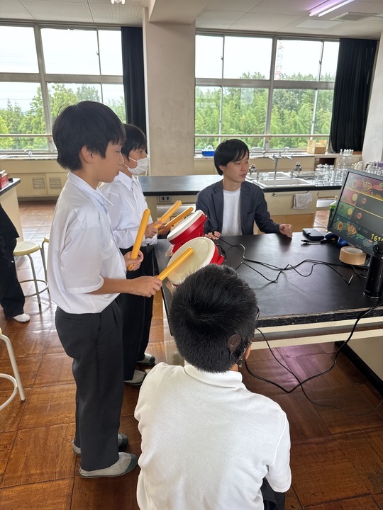 部活動の地域移行に係る実証事業の様子(中学校eスポーツ4)