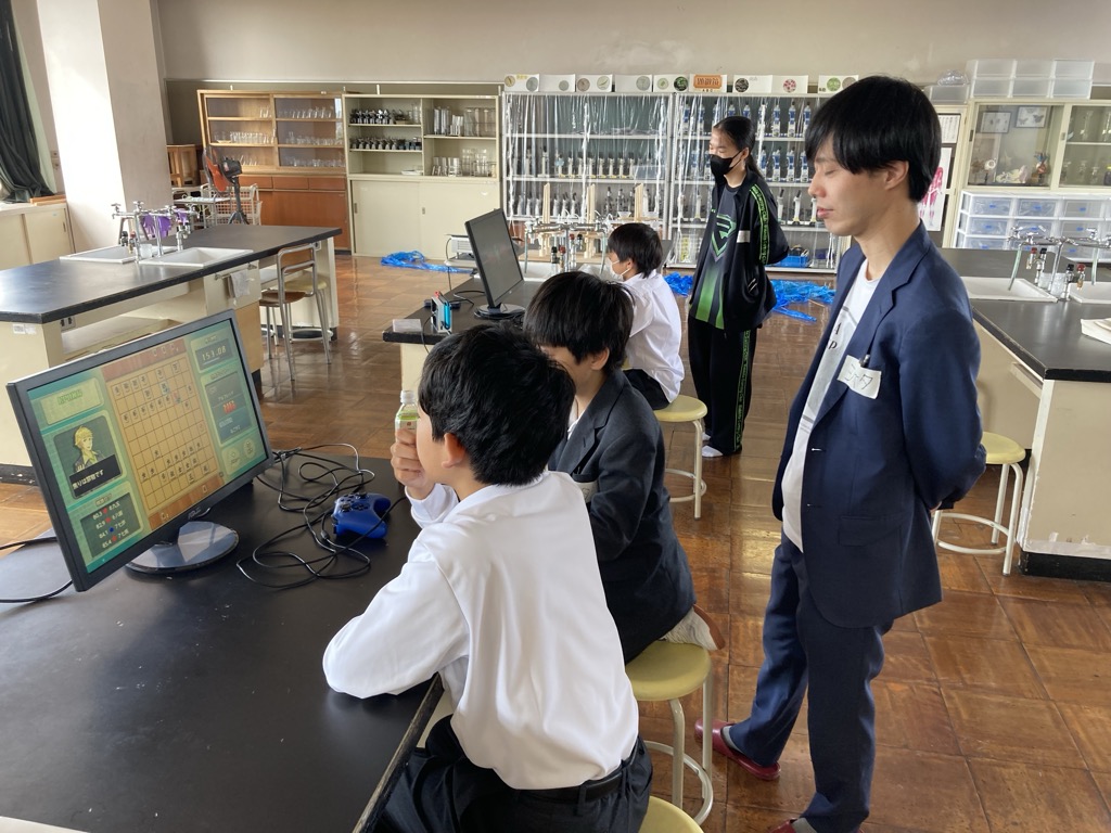 部活動の地域移行に係る実証事業の様子(中学校eスポーツ3)