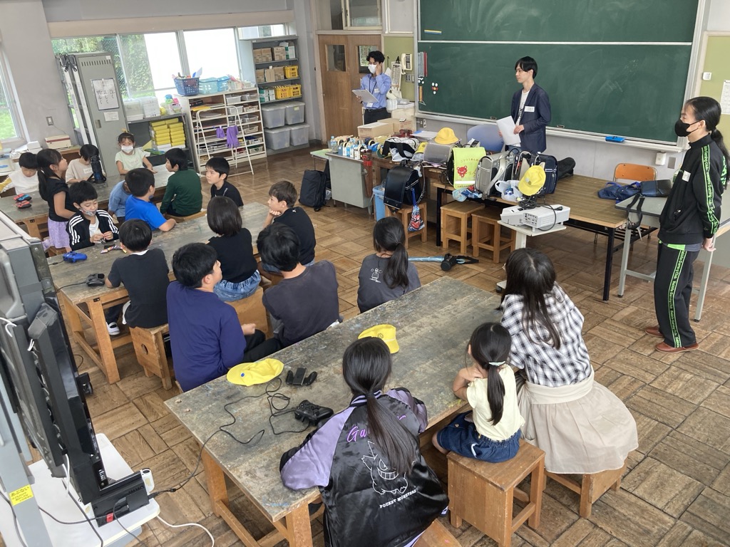 部活動の地域移行に係る実証事業の様子(小学校eスポーツ3)