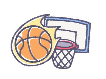 バスケットボールイラスト