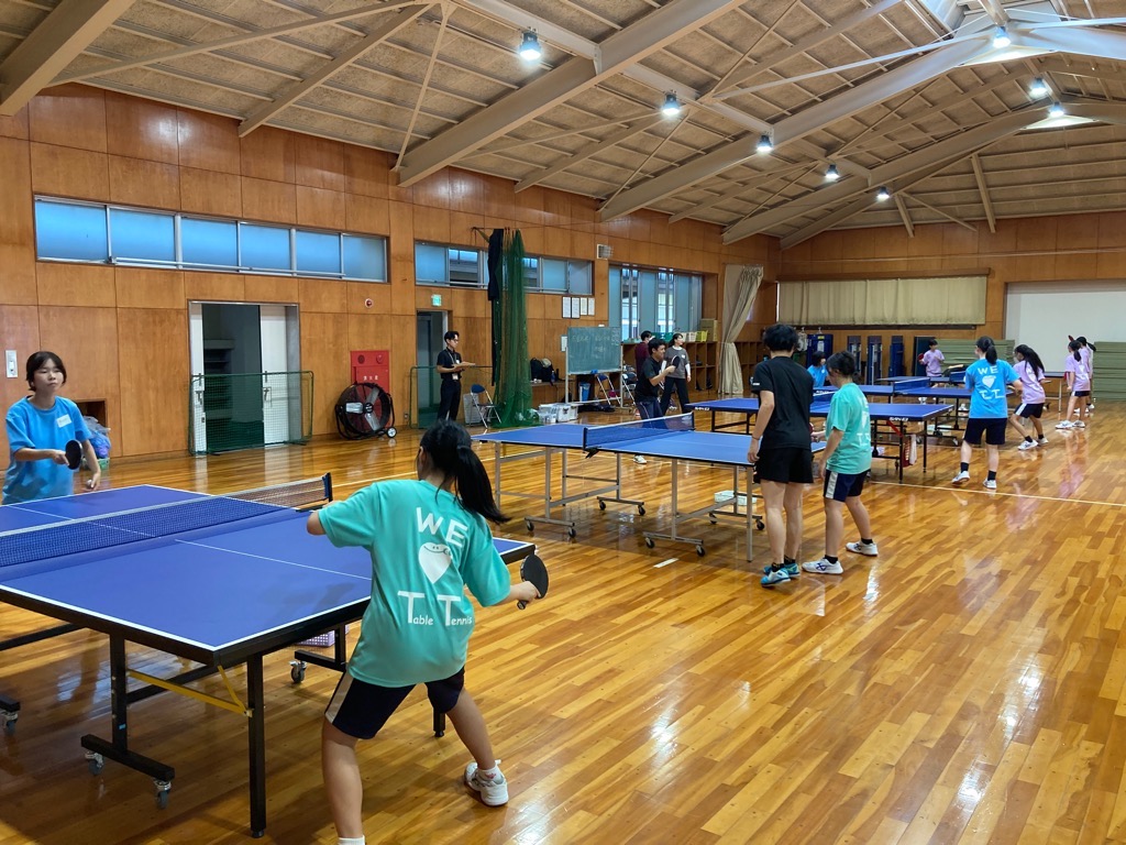 部活動の地域移行に係る実証事業(卓球)