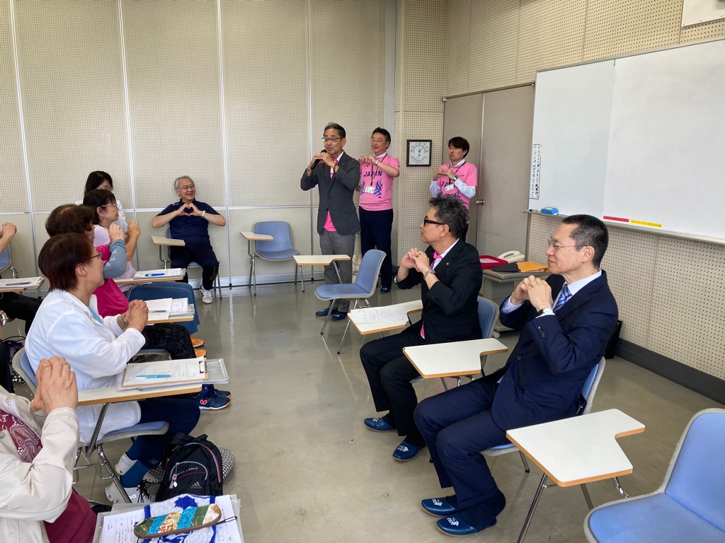 入校式の様子