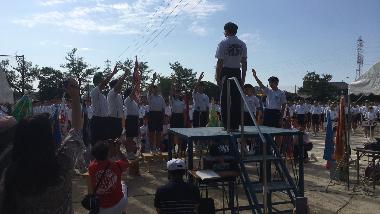 日進西中学校体育大会1