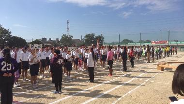 日進西中学校体育大会2
