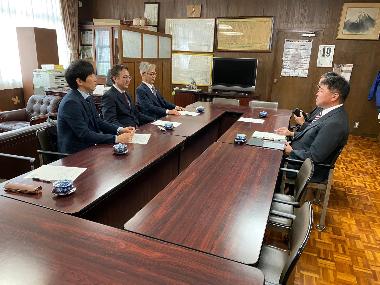 20191219学校訪問(日進中学校)